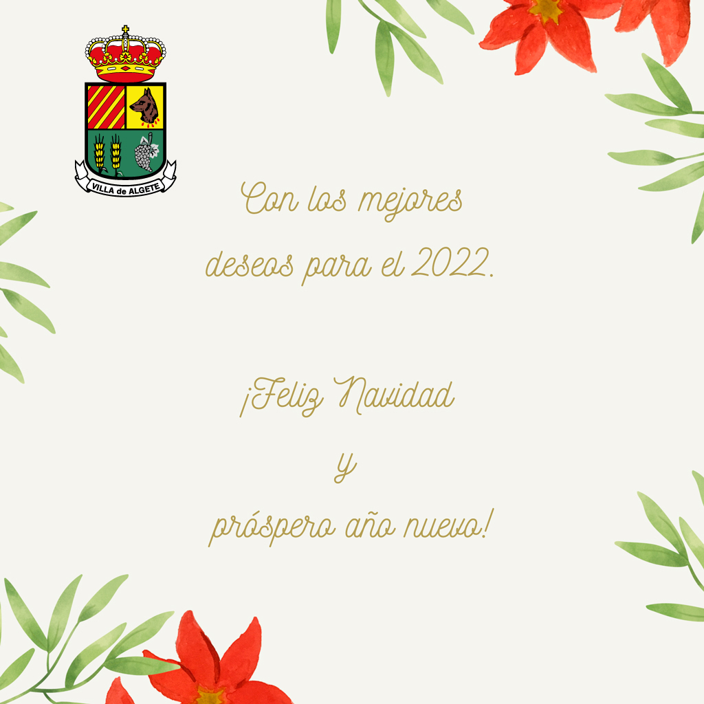 Felicitación Navidad Algete 2021