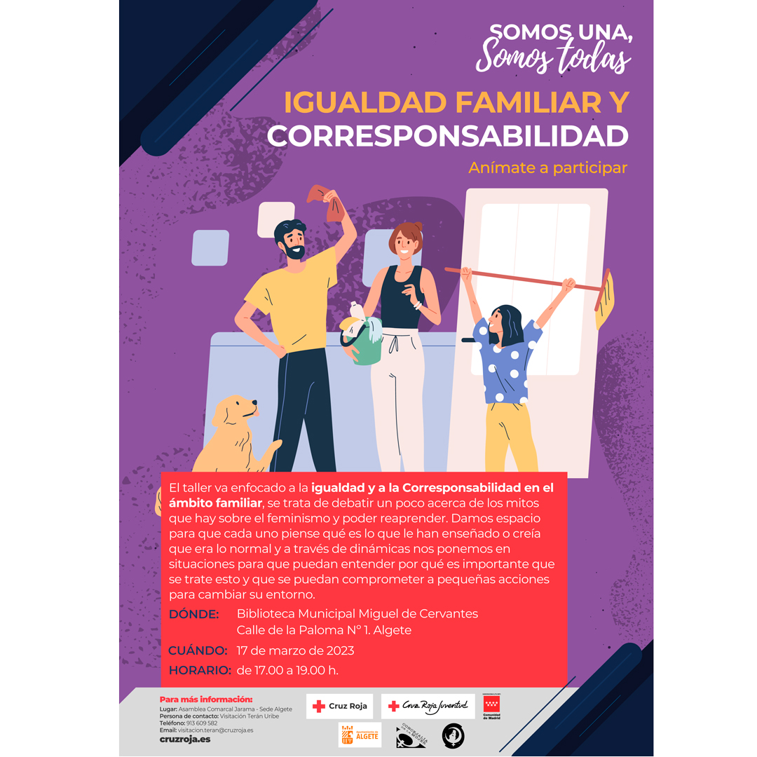 taller igualdad familiar corresponsabilidad