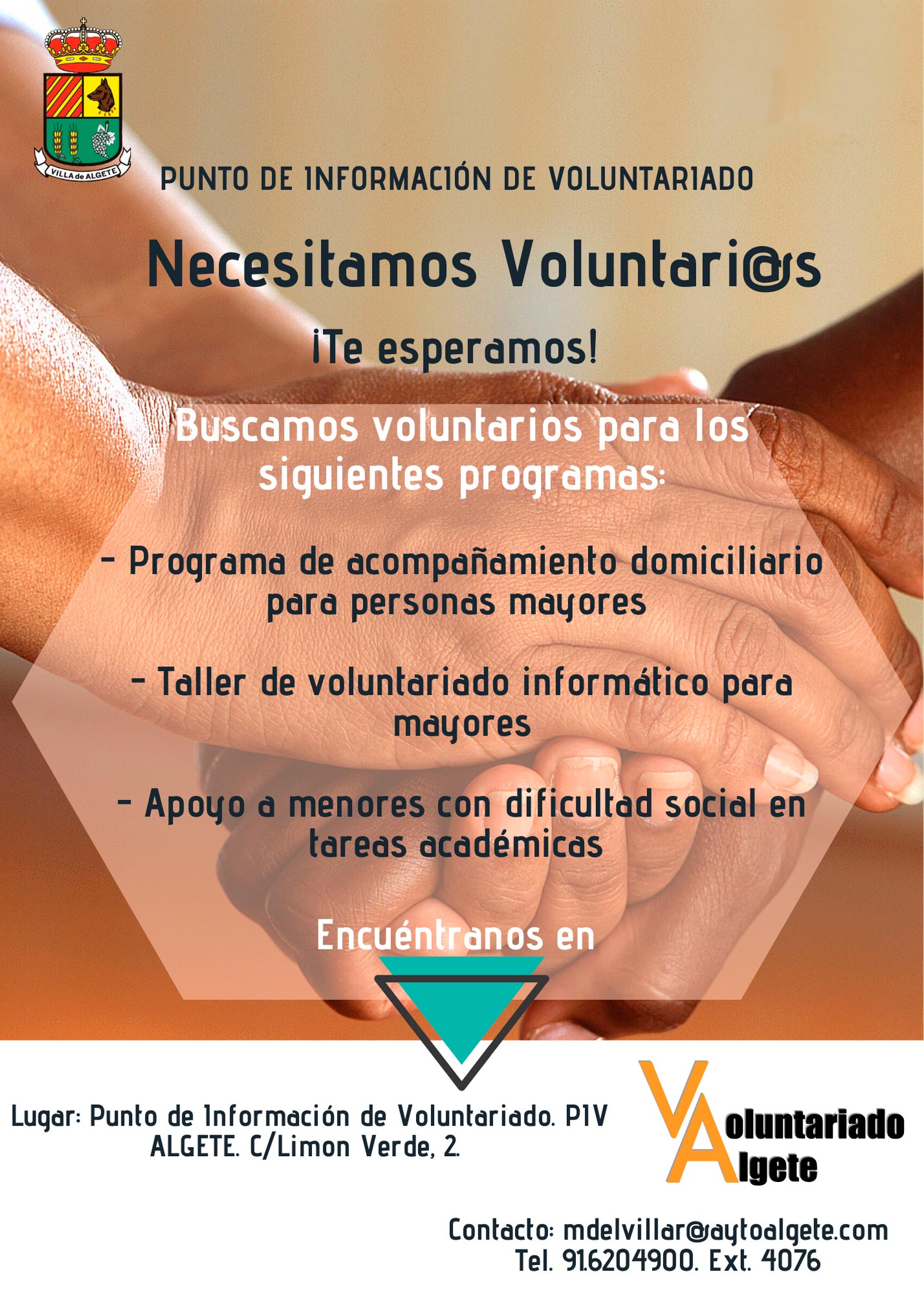 necesitamos voluntarios