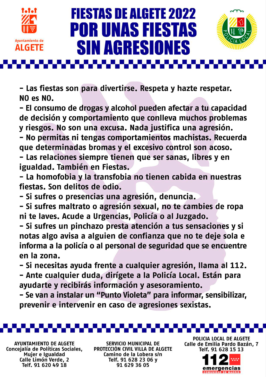Agresiones Sexuales fiestas 2022