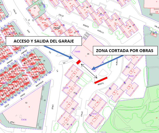 mapa obras montealbillo