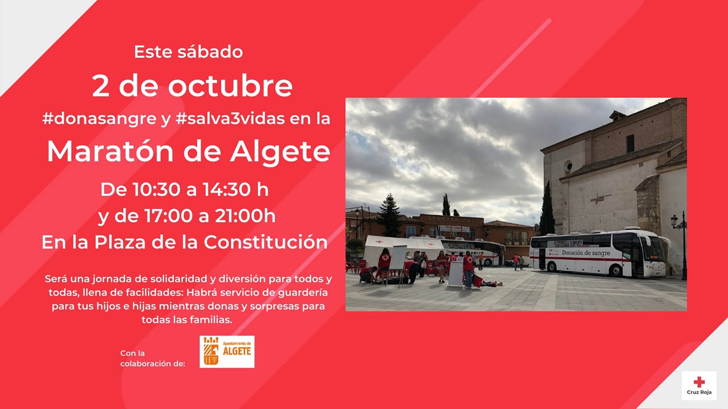 maraton donacion sangre algete