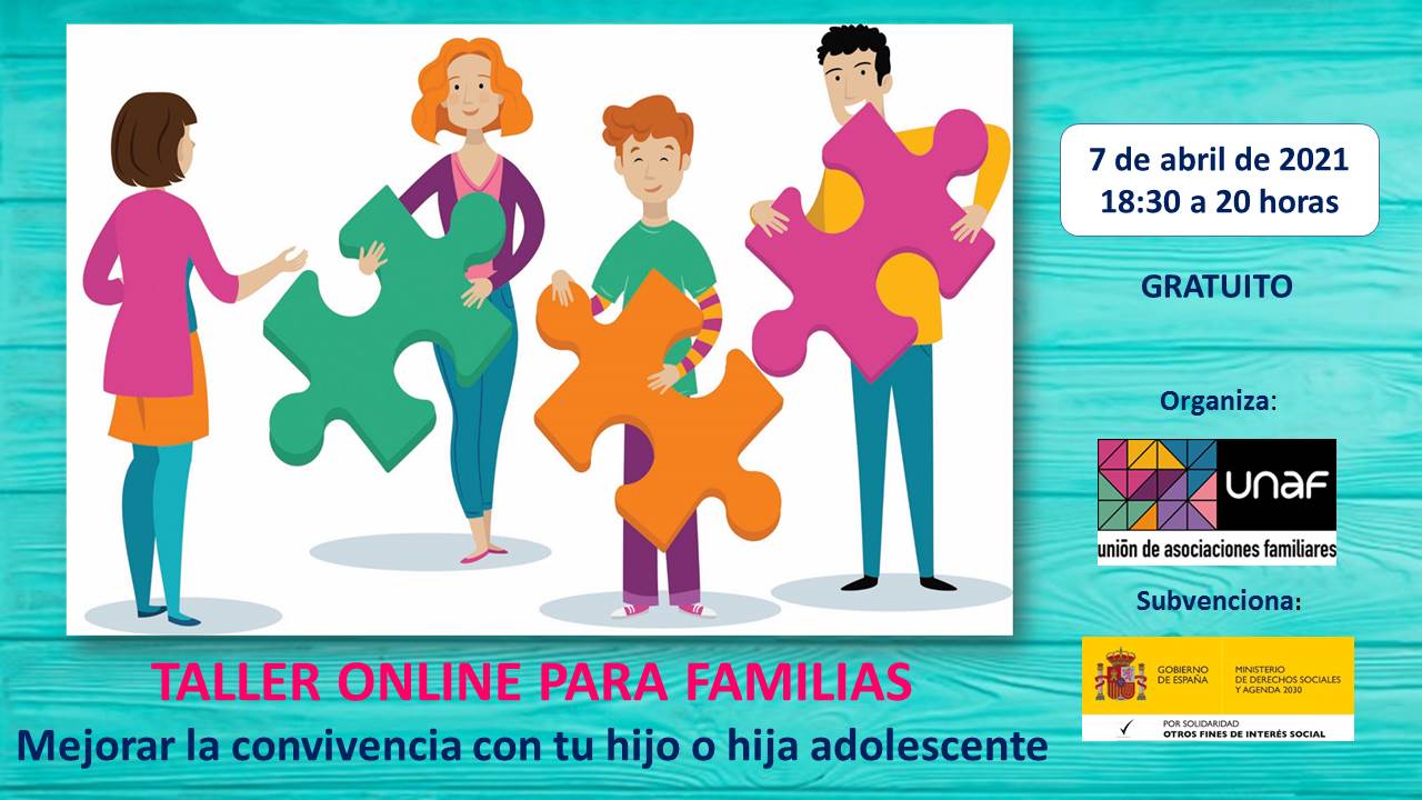 taller online familias