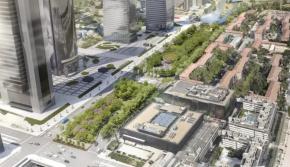 Comienzan las obras del Parque Castellana para crear una superficie 