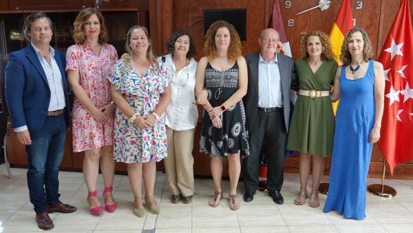Primera toma de contacto entre el actual gobierno municipal de Algete y las directoras de los colegios de primaria